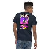 Axiom Graffiti Purply Back Print Tee