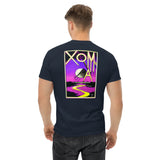 Axiom Graffiti Purply Back Print Tee