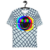 Trippi Acid Smiley All Over Print Unisex T-shirt