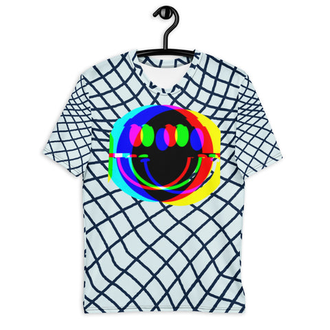 Trippi Acid Smiley All Over Print Unisex T-shirt