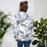 Axiom Logo white Tie Dye Unisex hoodie