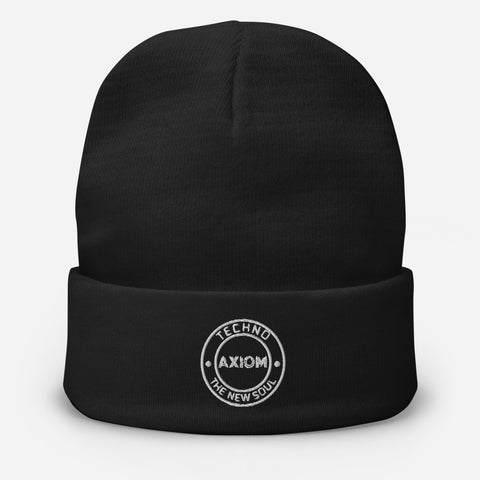 AXIOM LOGO EMBROIDERED BEANIE