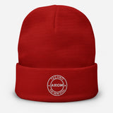 AXIOM LOGO EMBROIDERED BEANIE