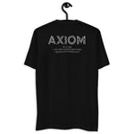 Axiom Meaning Of Back Print T-shirt