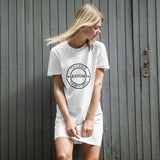 Organic cotton t-shirt dress