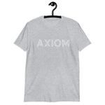 Axiom Logo White Unisex Tee