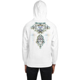 Trippi Rave Art F+B Print Unisex Hoodie